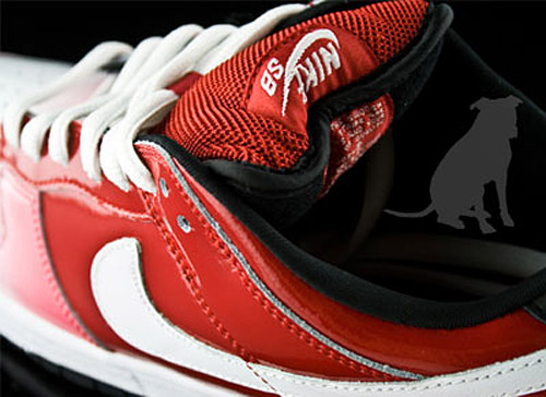 Nike Dunk Low SB - “Mexico Mystery” Red Patent - Red-White Gradient