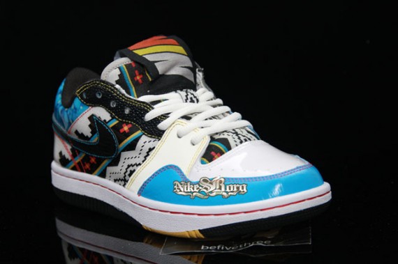 Nike Court Force Low - Native American Inspired