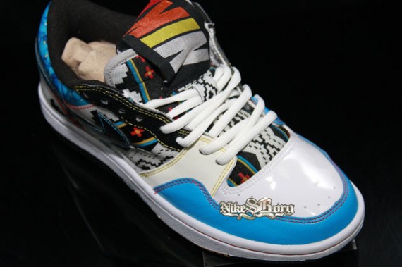 Nike Court Force Low - Native American Inspired