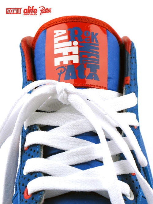 Rockwell x Patta x alife Everybody Midtop- “RAP”- Tongue Decor