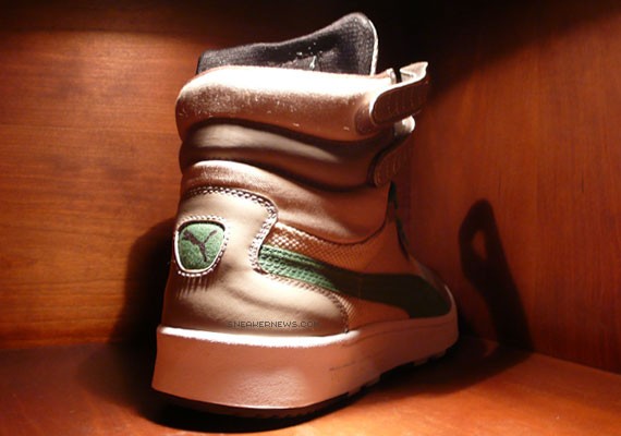 Puma Sky II Hi - Khaki - Green