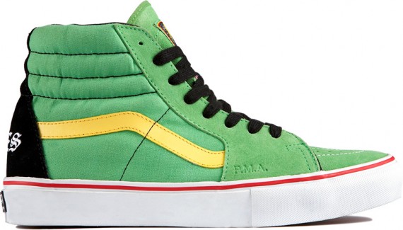 Vans Sk8 Hi x Supreme x Bad Brains