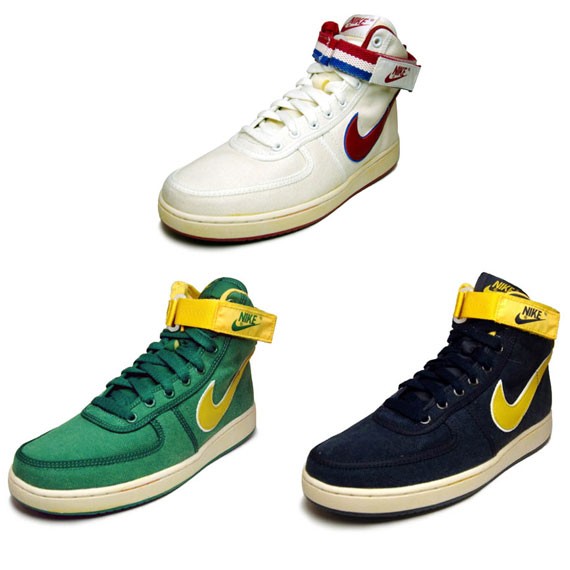 Nike Vintage Vandal High Canvas ND - 3 Colorways - Black, Green, White