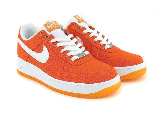 Nike Air Force 1 WMNS Canvas - Orange Blaze