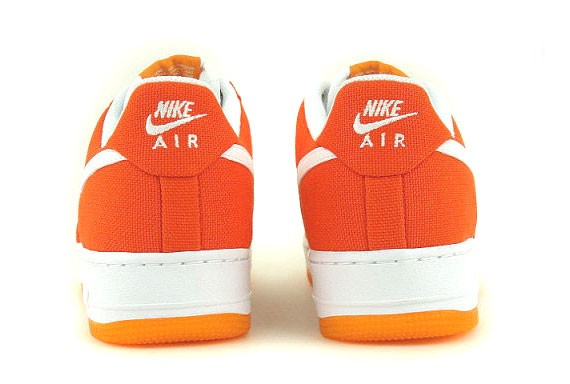 Nike Air Force 1 WMNS Canvas - Orange Blaze