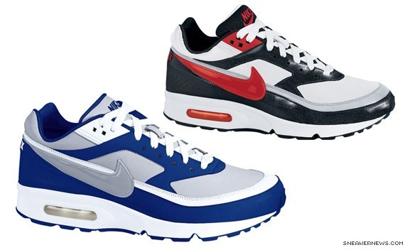 Nike Air Classic BW LE - Deep Royal - Natural Grey + Black - Varsity Red