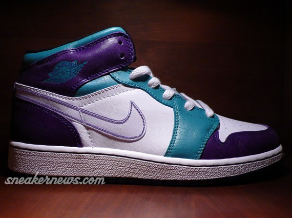 Air Jordan 1 GS - Grape - Emerald Green