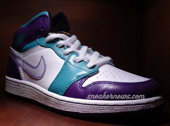 Air Jordan 1 GS - Grape - Emerald Green