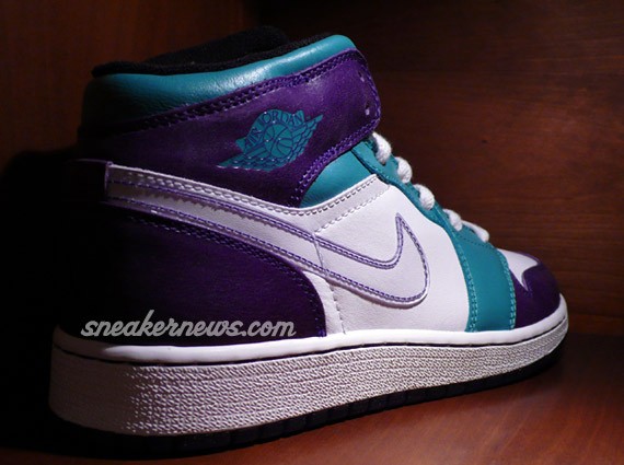 Air Jordan 1 GS - Grape - Emerald Green