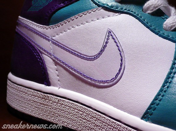 Air Jordan 1 GS - Grape - Emerald Green