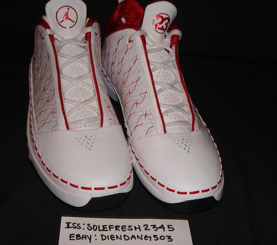 Air Jordan XX3 Low - White - Varsity Red