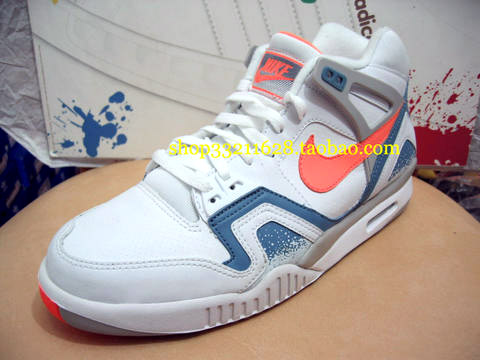 Nike Air Tech Challenge II LE - White - Tart - Clay Blue - Granite