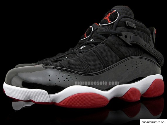 Air Jordan Six Rings - Black - Varsity Red - White