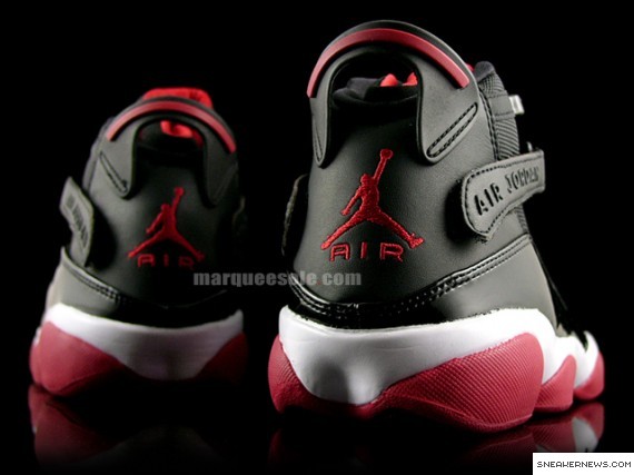 Air Jordan Six Rings - Black - Varsity Red - White