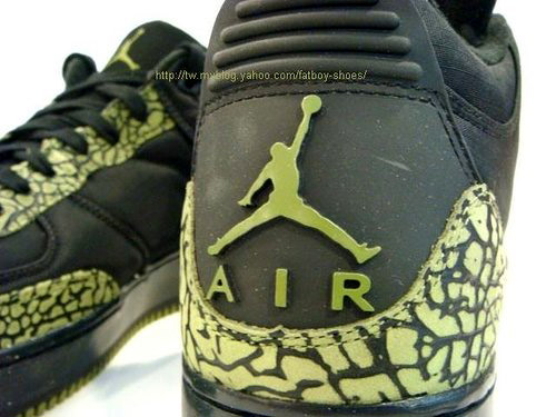 Air Jordan Force III (AJF 3) Black - Scenery Green