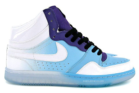 Nike Court Force Hi - White - Chill - Purple