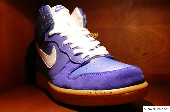 Nike Dunk High Be True - Blue - Horse Hair - Gum