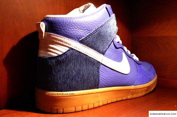 Nike Dunk High Be True - Blue - Horse Hair - Gum