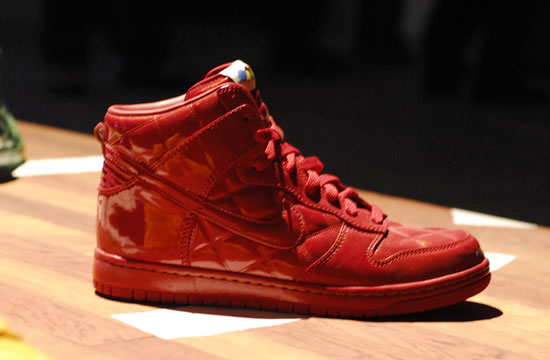 Nike Sportswear Dunk High - Quited Patent Leather