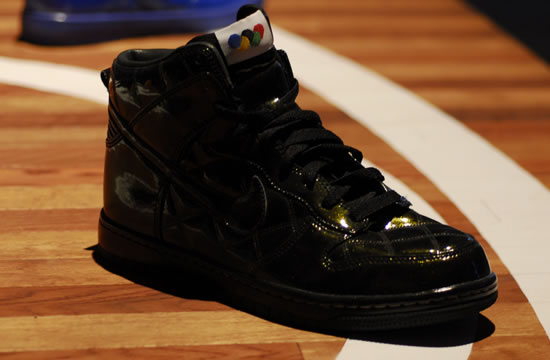 Nike Sportswear Dunk High - Quited Patent Leather