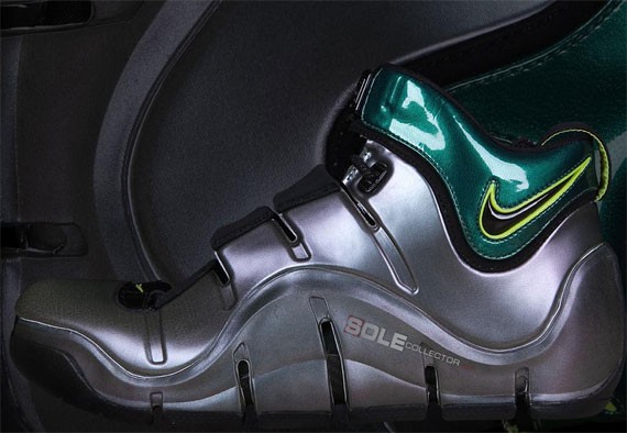 Zoom LeBron IV - Sample - Iridescent Green