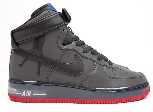 Nike Air Force 1 High Supreme - Sheed- Black/Black