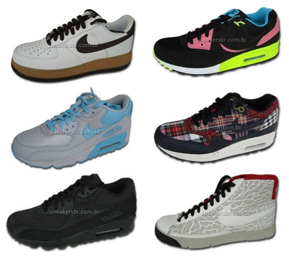 Nike Fall 2008 Preview - Air Max, Blazer, Air Force 1