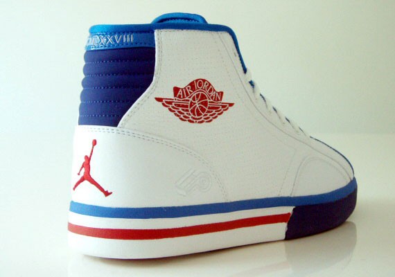 Air Jordan PHLY High - White - Blue Ribbon