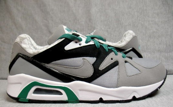 Nike Air Structure 91 Triax - Metallic Silver - Washed Green - Black