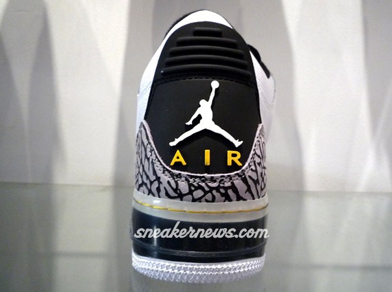 Air Jordan Force III (AJF 3) - White/Metallic Silver-Black-Varsity Maize