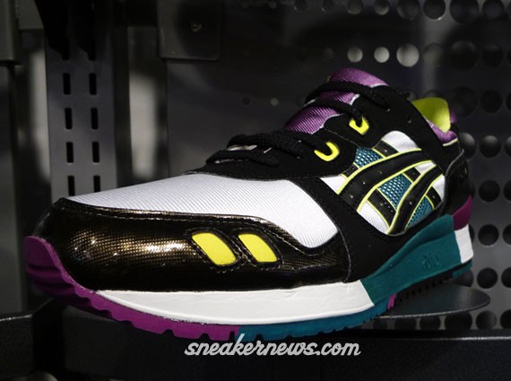 Asics Gel Lyte III - Footlocker Exclusive - White - Black - Purple