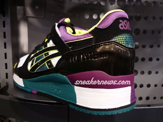 Asics Gel Lyte III - Footlocker Exclusive - White - Black - Purple