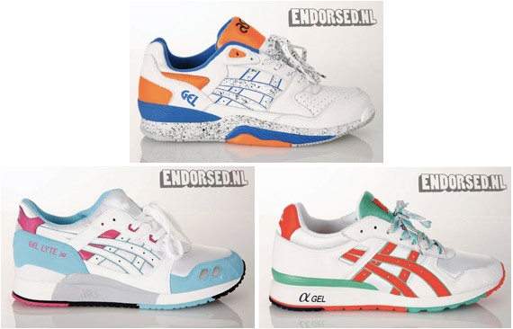 Asics GT Quick - GT II & Gel Lyte III - June 2008 Release