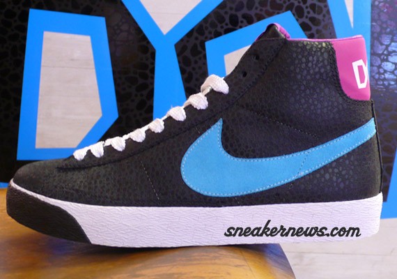 Nike Blazer High x Dave’s Quality Meat (DQM) - Black - Detail Photos