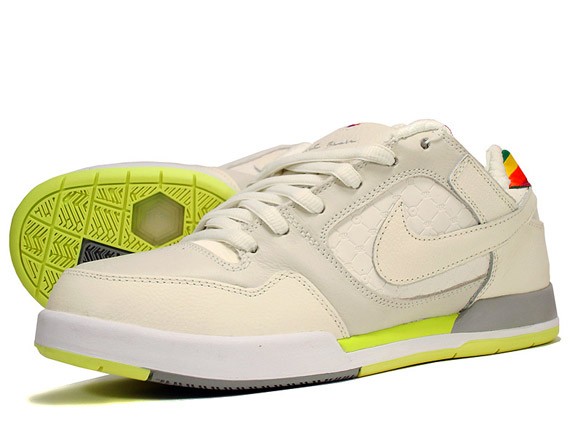 Nike SB P-Rod - Fuji Rod - Sail - Neon Yellow - Rainbow