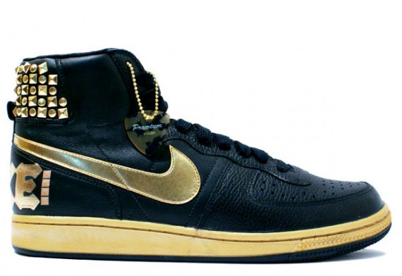 Nike Terminator High Supreme Black - Gold - Rock & Roll Pack