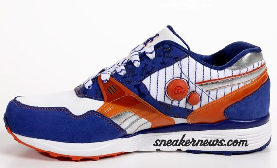 Reebok MLB Dual Running Pump - NY Yankees & Mets