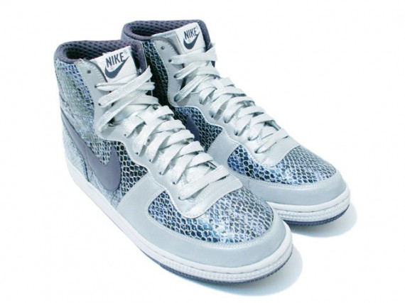 Nike Terminator High Supreme - Silver - Navy