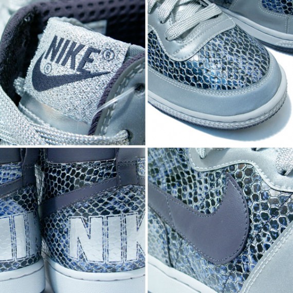 Nike Terminator High Supreme - Silver - Navy