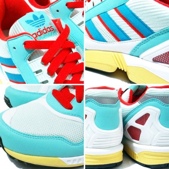 Adidas ZX9000 - Sax - Yellow - Red