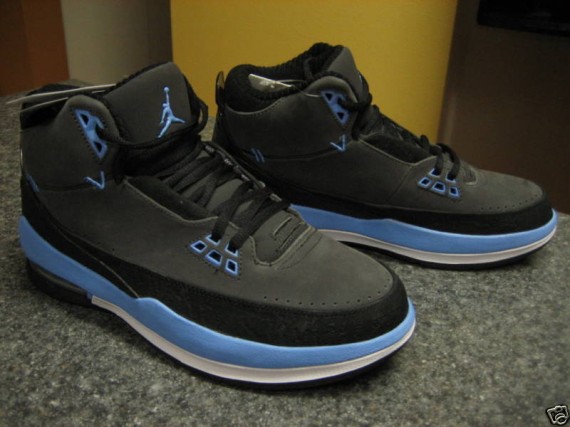 Team Jordan 2.5 - White-Silver + Black-Light Blue