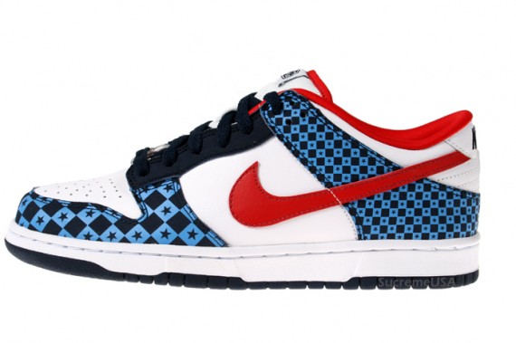 Nike 6.0 Dunk Low - Stars - Red - White - Blue