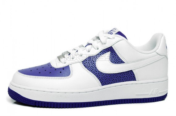 Nike Air Force 1 WMNS - White Purple - Octagon