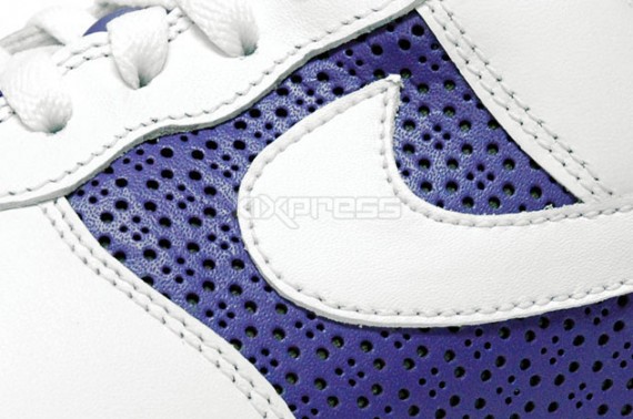 Nike Air Force 1 WMNS - White Purple - Octagon