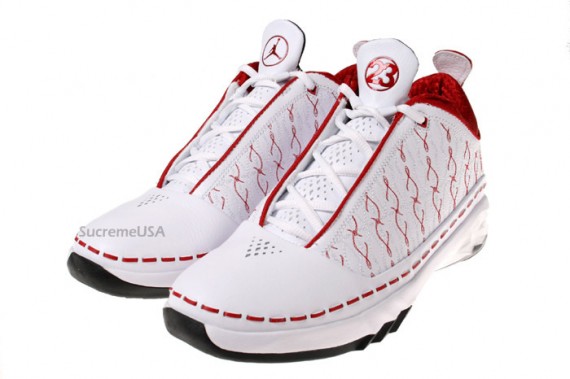 Air Jordan XX3 (23) Low - White-Red