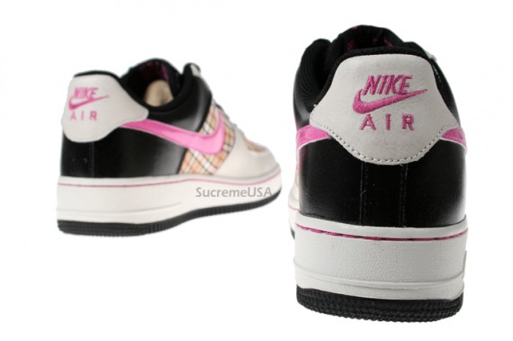 Nike Air Force 1 Low (GS) - Sail - Pink Fire - Black