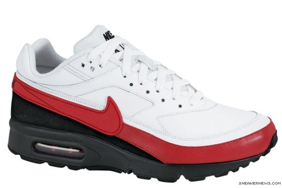 Nike Air Classic BW - White - Red - Black