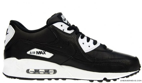 Nike Air Max 90 - White-Black + Black-White - Micro Perf