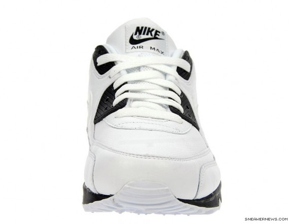 Nike Air Max 90 - White-Black + Black-White - Micro Perf