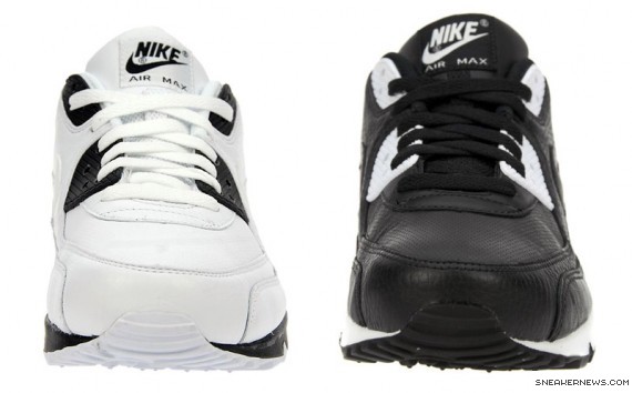 Nike Air Max 90 - White-Black + Black-White - Micro Perf